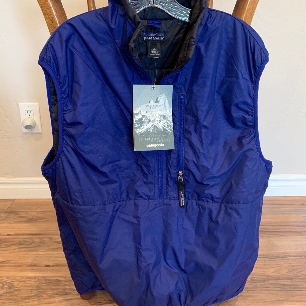 NWT Patagonia Puffball Pullover and Vest - Unisex (size LARGE)